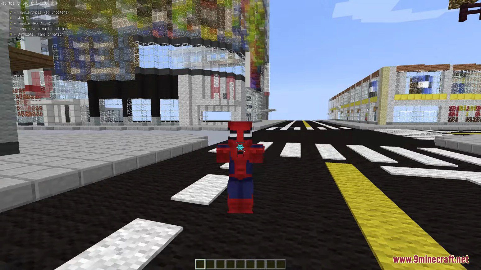 Random Spiderman Heropack Mod (1.7.10) – Web Of Shadows 8