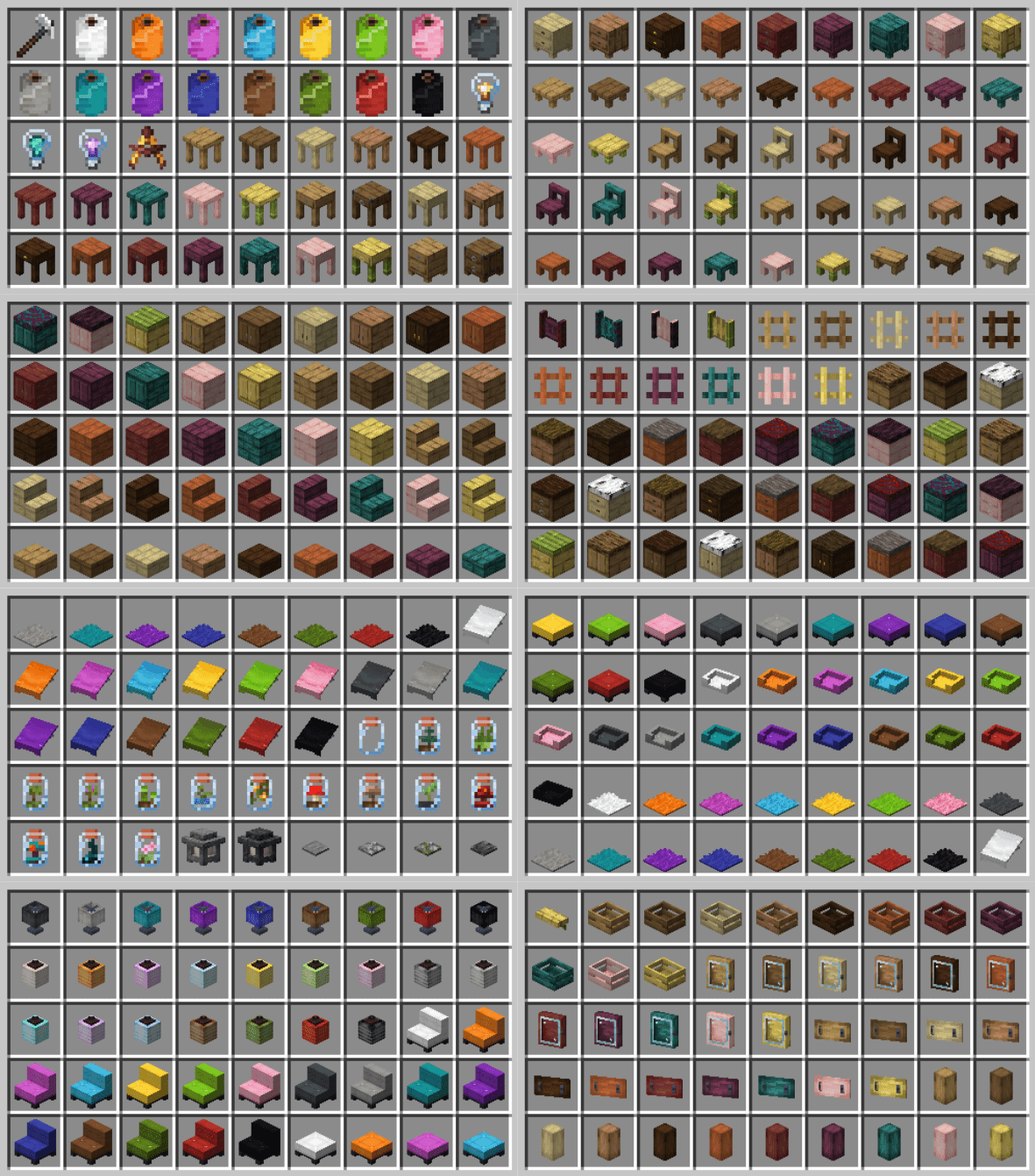 Re:Deco Mod (1.20.1, 1.19.4) - Tons Of New Furniture & More! 2