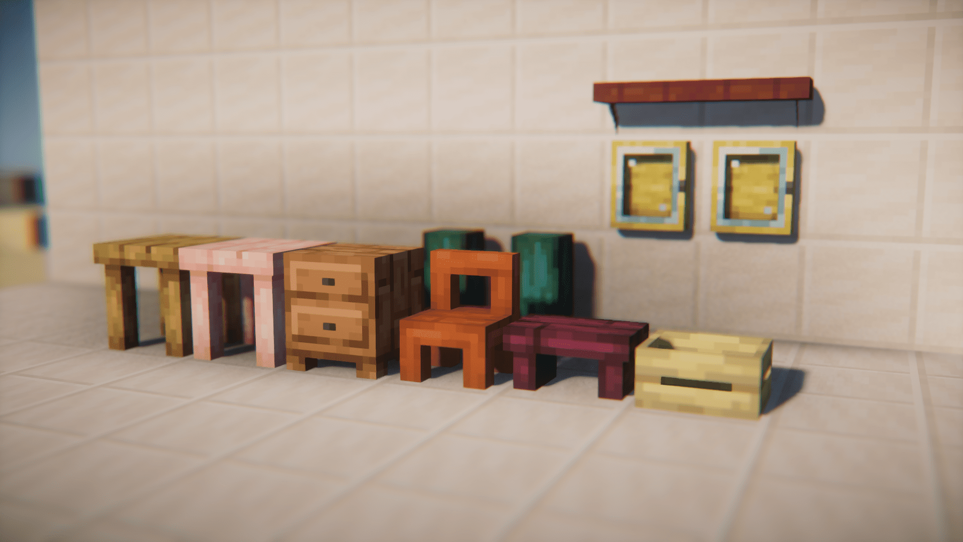 Re:Deco Mod (1.20.1, 1.19.4) - Tons Of New Furniture & More! 5