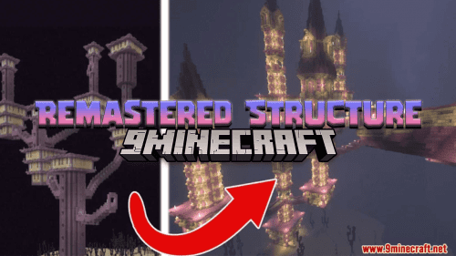 Remastered Structures Data Pack (1.20.4, 1.19.4) – More Entertaining And Challenging Exploration! Thumbnail