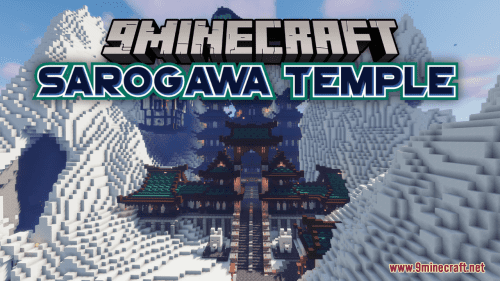 Sarogawa Temple Map (1.21.1, 1.20.1) – Serenity Among the Clouds Thumbnail