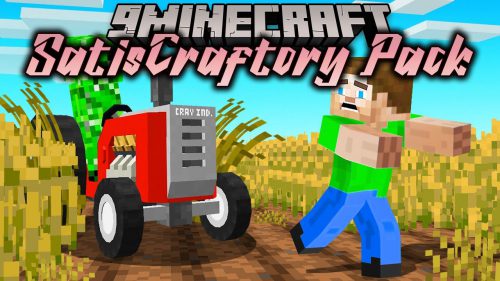SatisCraftory Pack Mod (1.12.2) – Tractor in Minecraft Thumbnail