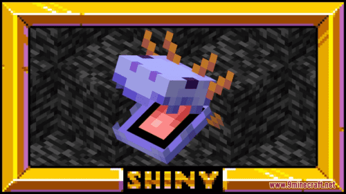 Shiny’s Axolotls Resource Pack (1.20.6, 1.20.1) – Texture Pack Thumbnail