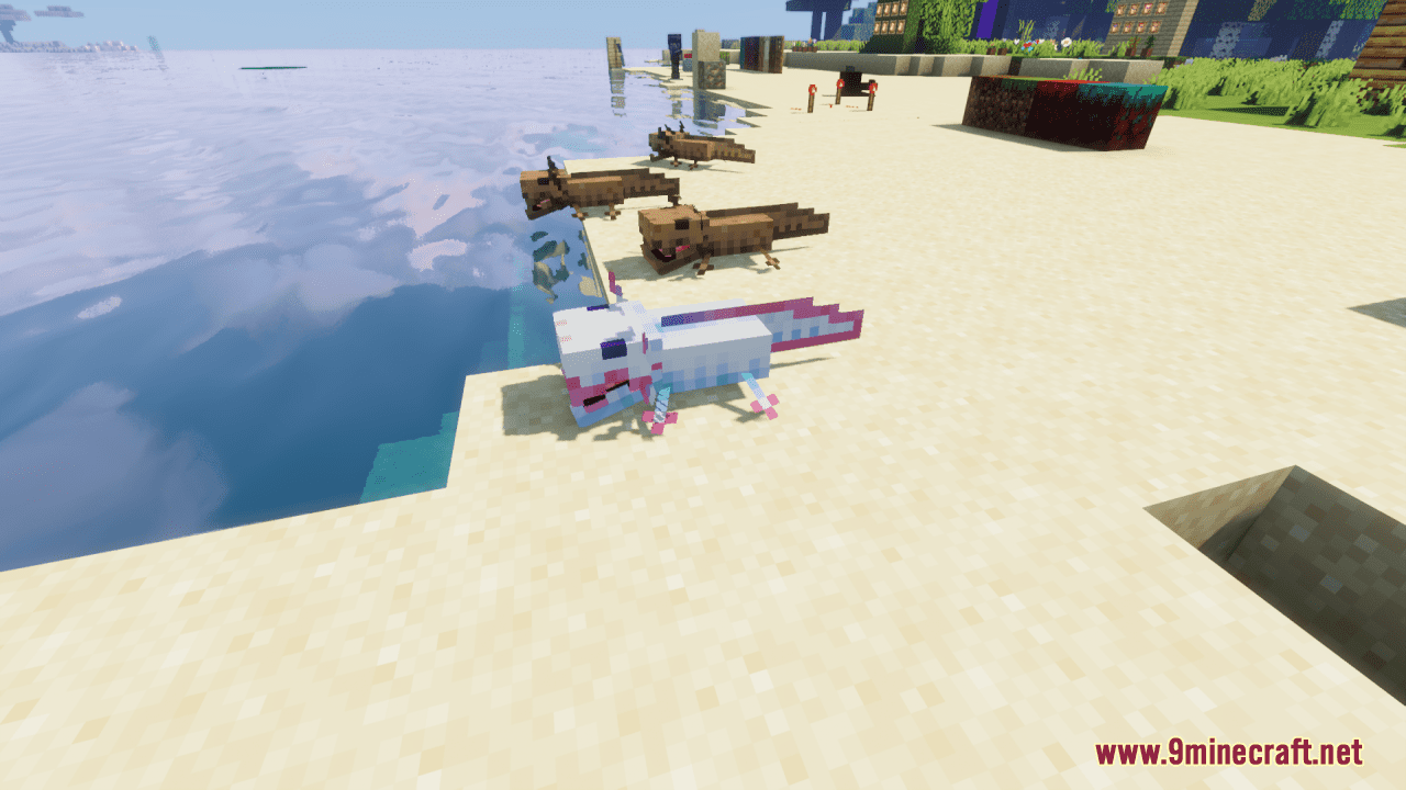 Shiny's Axolotls Resource Pack (1.20.4, 1.19.4) - Texture Pack 7