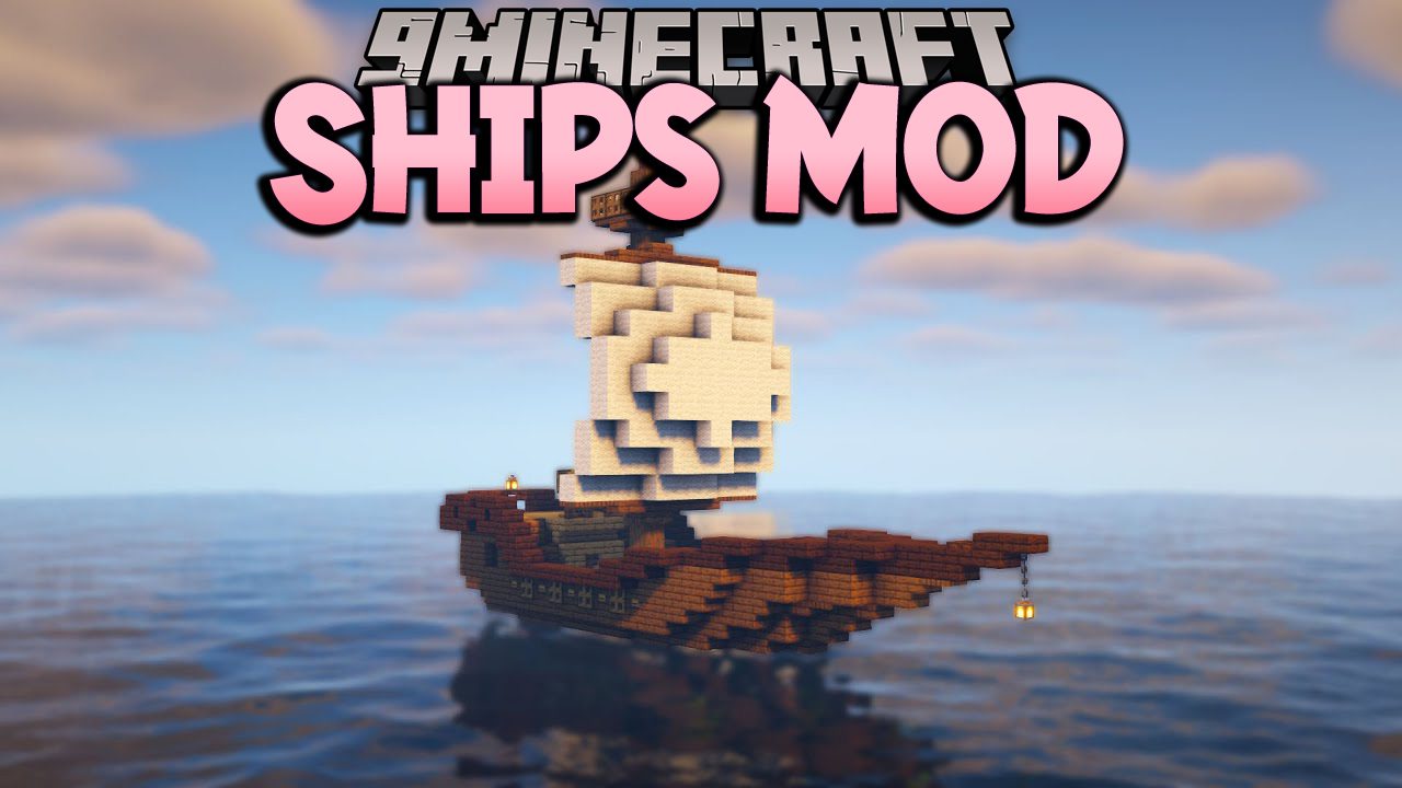 Ships Mod (1.20.1, 1.19.4) - New Ship Dungeon 1