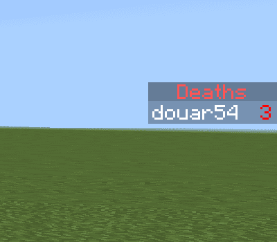 Simple Death Counter Addon (1.20) - MCPE/Bedrock Script 2