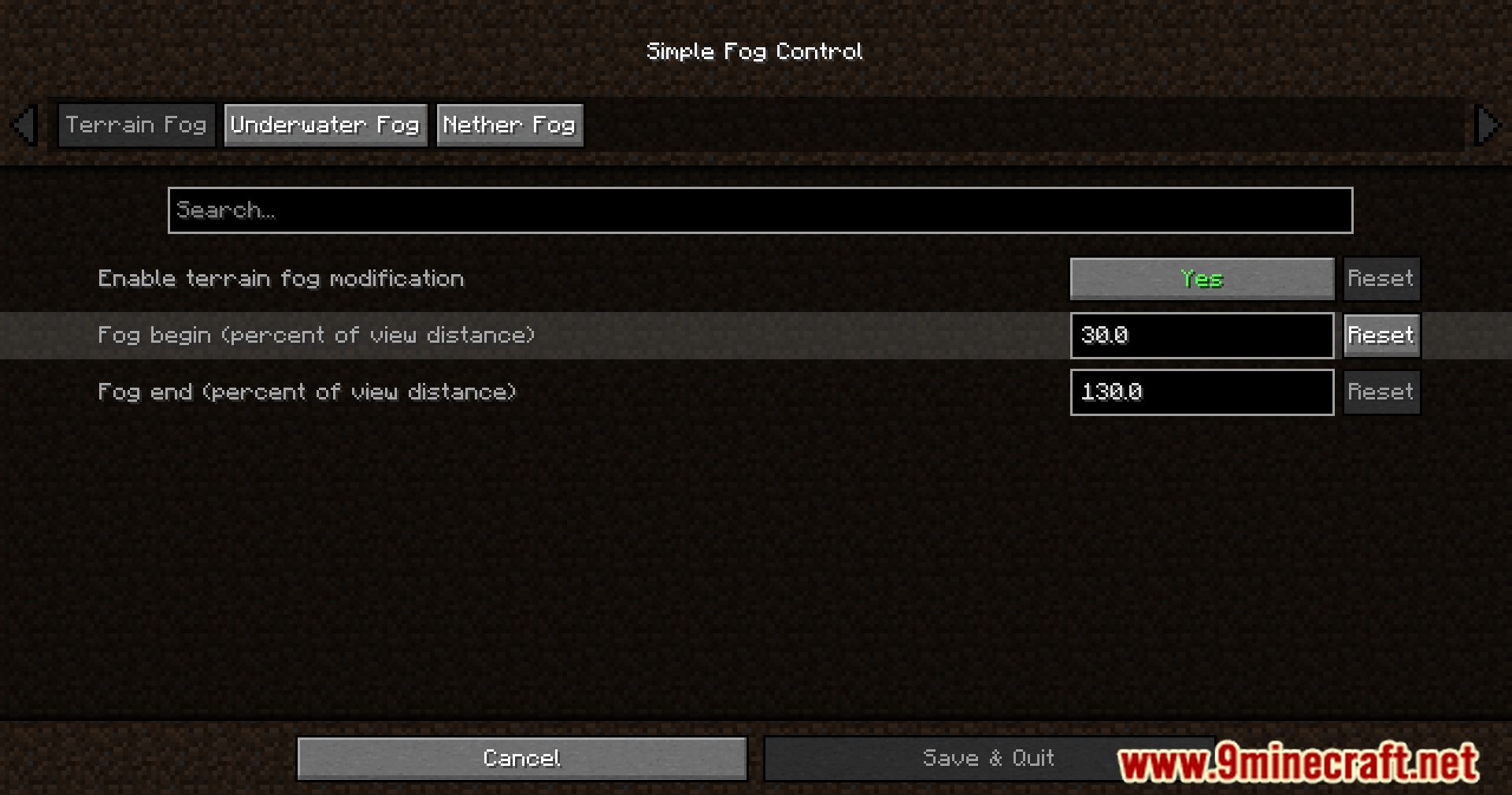 Simple Fog Control Mod (1.21, 1.20.1) - Clearing The Mist, Customizing Fog 5