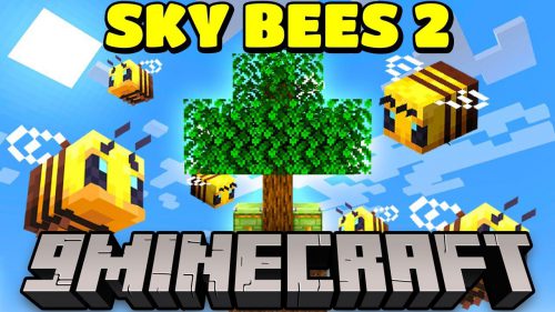 Sky Bees 2 Modpack (1.16.5) – Getting Materials Through Bees Thumbnail