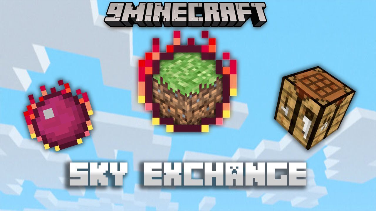 SkyExchange Modpack (1.10.2) - Start on a Grass Block 1