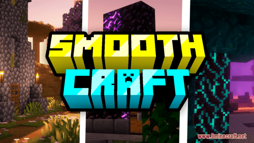 Smooth Craft Resource Pack (1.20.6, 1.20.1) – Texture Pack Thumbnail