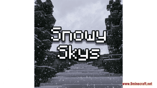 Snowy Skys Resource Pack (1.20.4, 1.19.4) – Texture Pack Thumbnail