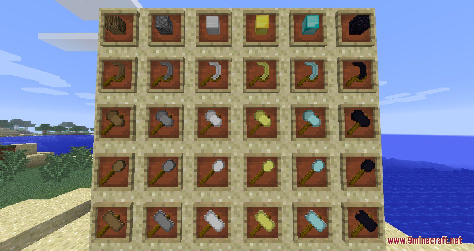 Spark's Tools Mod (1.12.2) - All Kinds of Tools 2