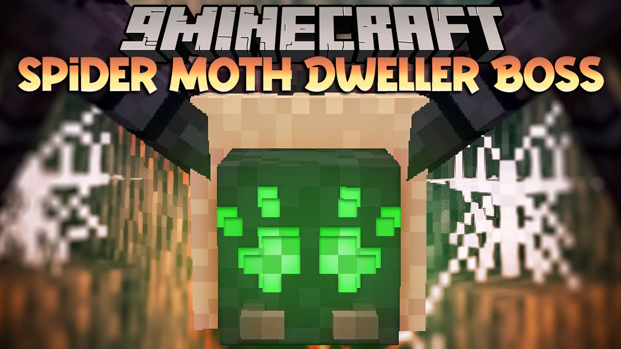 Spider Moth Dweller Boss Mod (1.20.1, 1.19.4) - Arthropod Phobia Expansions 1