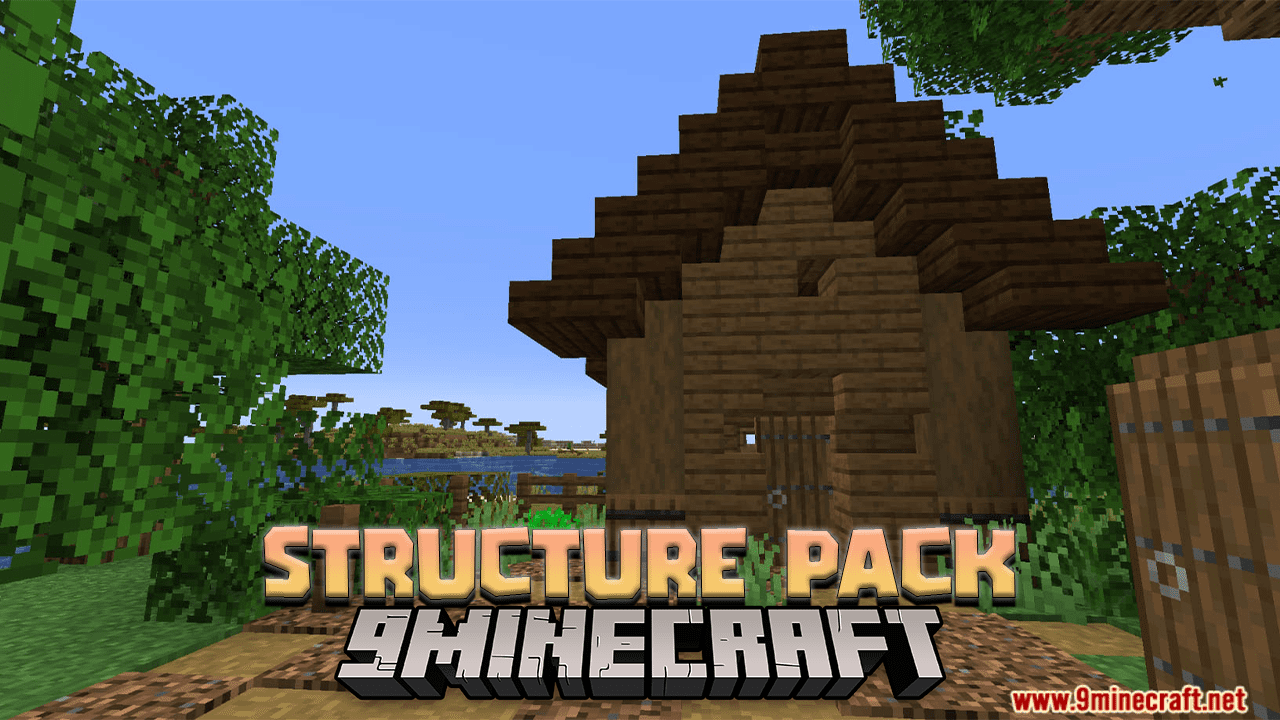 StructuresPack Data Pack (1.20.4, 1.19.4) - Architectural Mastery Data Pack! 1