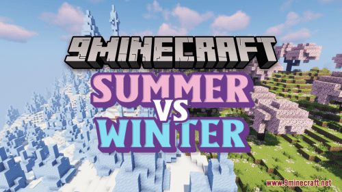 Summer vs Winter Map (1.20.4, 1.19.4) – Epic Battleground Thumbnail