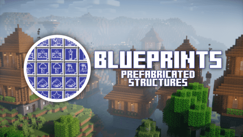 Blueprints – Prefabricated Structures Mod (1.20.1) Thumbnail