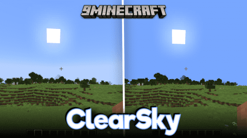 ClearSky Mod (1.20.2, 1.20.1) – Removes The Banding At Horizon Thumbnail