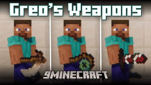Greo’s Weapons Mod (1.20.1) – New Swords, Scythes & Smithing Templates Thumbnail