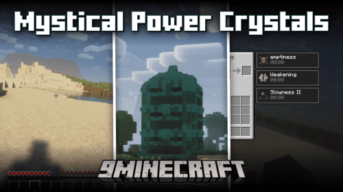 Mystical Power Crystals Mod (1.20.1) – Power Crystals & Tower Dungeons Thumbnail