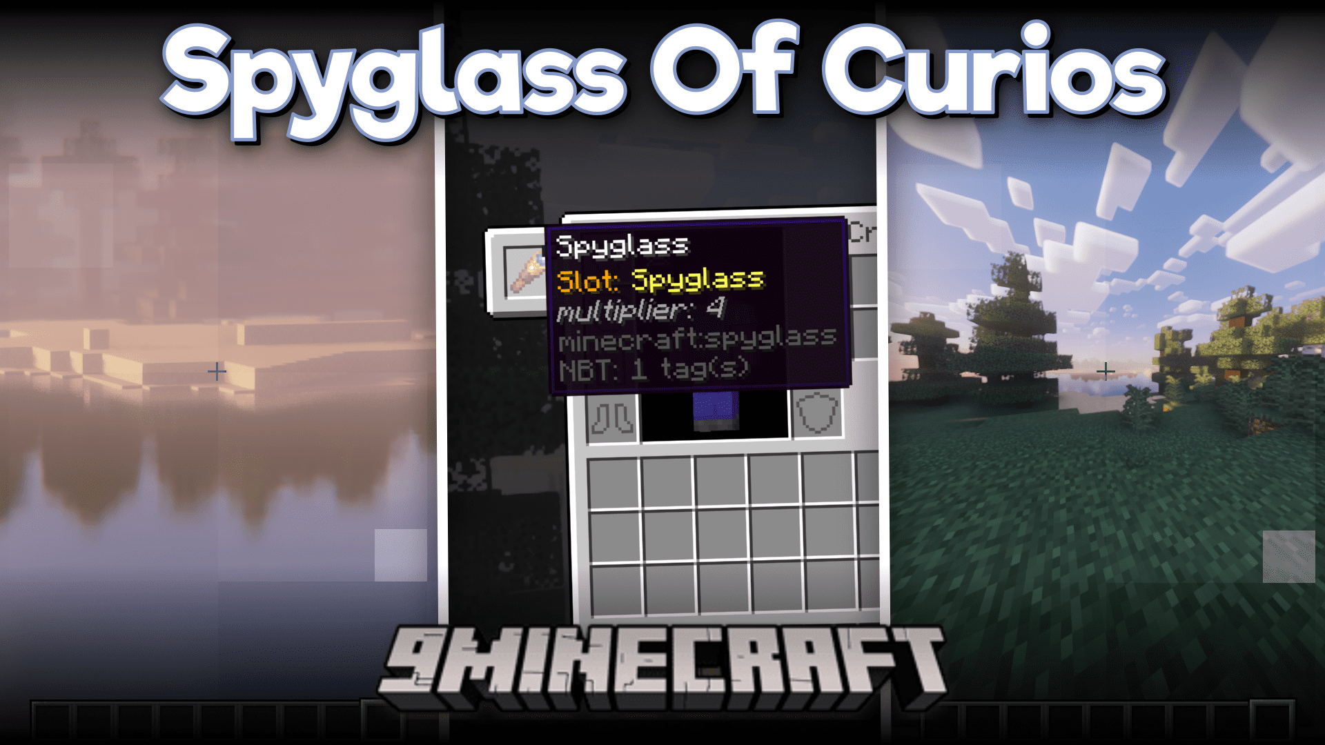 Spyglass of Curios Mod (1.20.1, 1.19.2) - More Spyglass Features 1