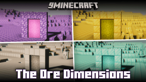 The Ore Dimensions Mod (1.20.1) – 14 New Dimensions! Thumbnail