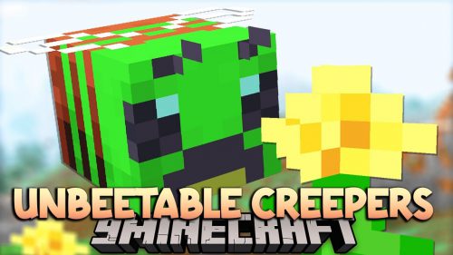 Unbeetable Creepers Mod (1.20.4) – Creepers Morph into Bees Thumbnail