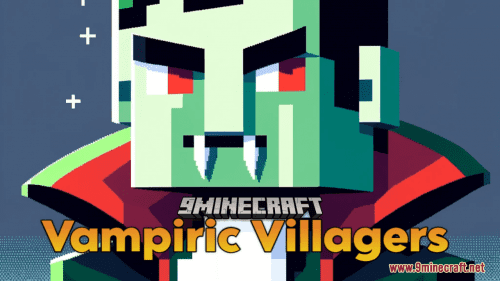 Vampiric Villagers Resource Pack (1.20.6, 1.20.1) – Texture Pack Thumbnail
