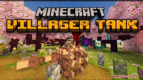 Villager Tank Resource Pack (1.20.6, 1.20.1) – Texture Pack Thumbnail