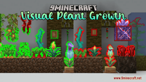 Visual Plant Growth Resource Pack (1.20.4, 1.19.4) – Texture Pack Thumbnail