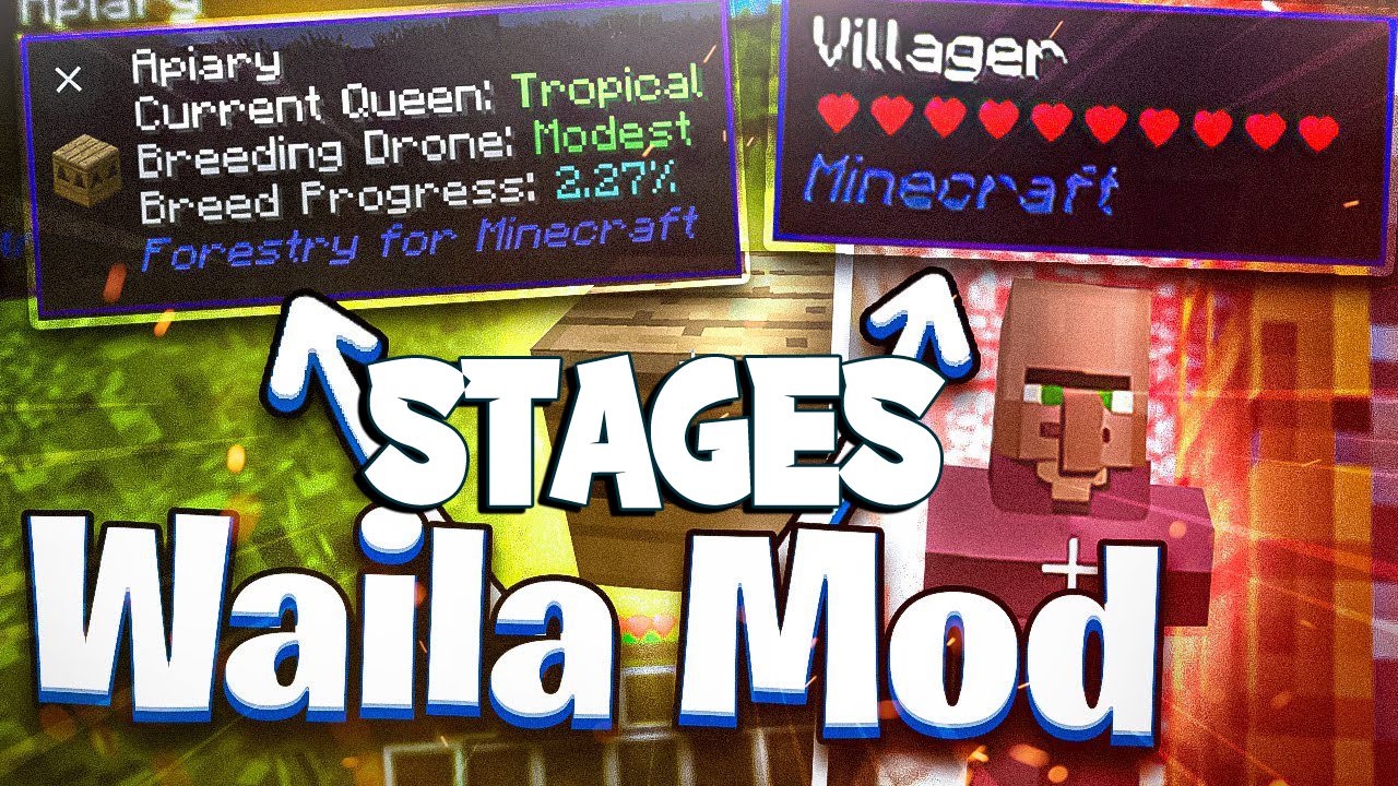 Waila Stages Mod (1.12.2, 1.11.2) - Hwyla to be Put into Game Stages 1