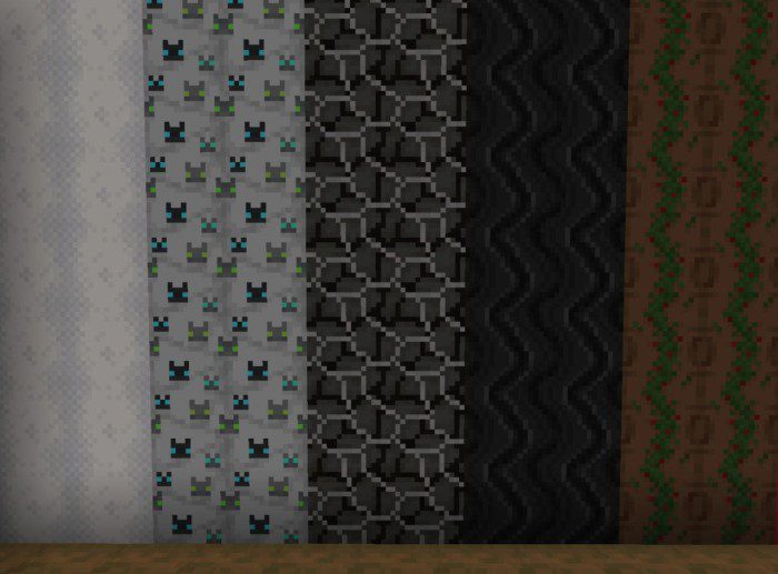 Wallpaper Decoration Addon (1.20) - MCPE/Bedrock Mod 2