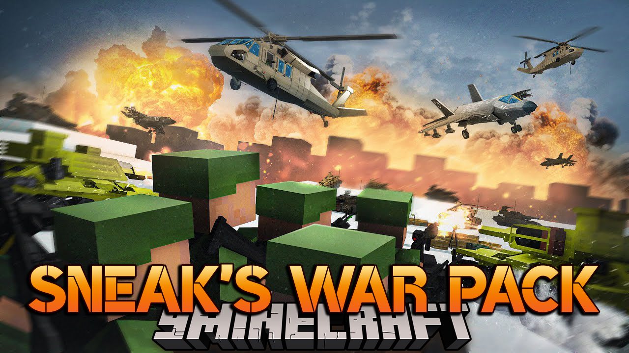 War Pack Modpack (1.12.2) - Turn Minecraft into an All Out WAR 1