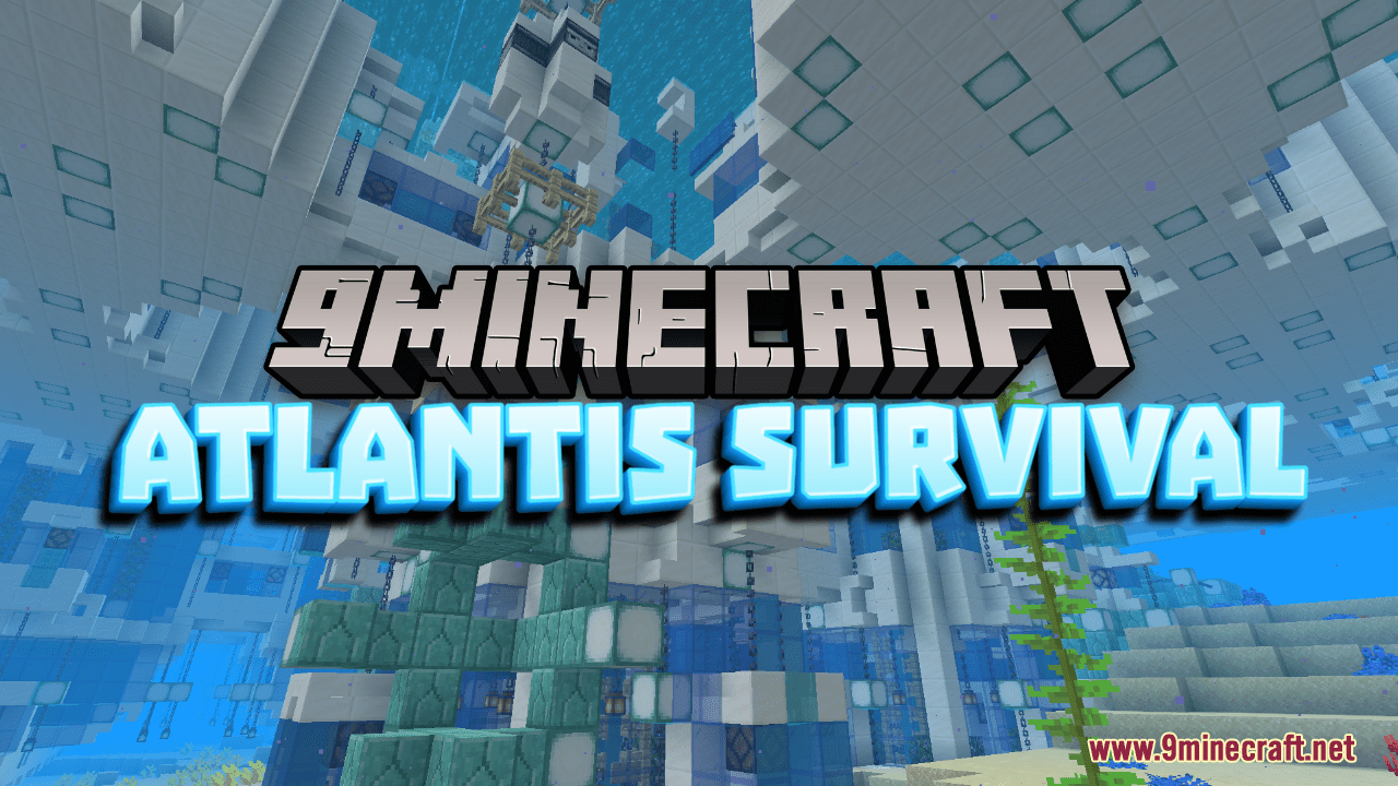 Atlantis Survival Map (1.21.1, 1.20.1) - Survival Adventure Map 1