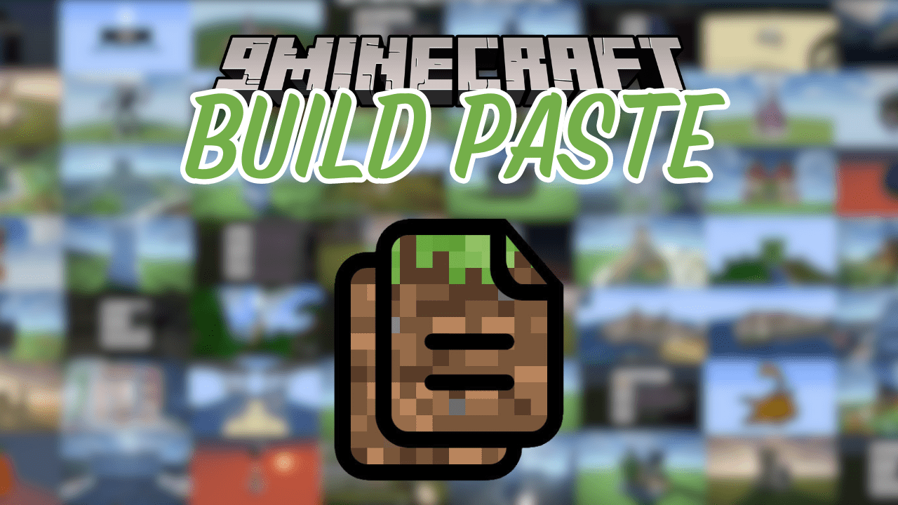 Build Paste Mod (1.21.1, 1.20.1) - 2500+ Instant Structures 1