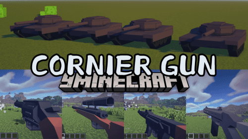 Cornier Gun Mod (1.20.4, 1.20.1) – Modern Weaponry Thumbnail