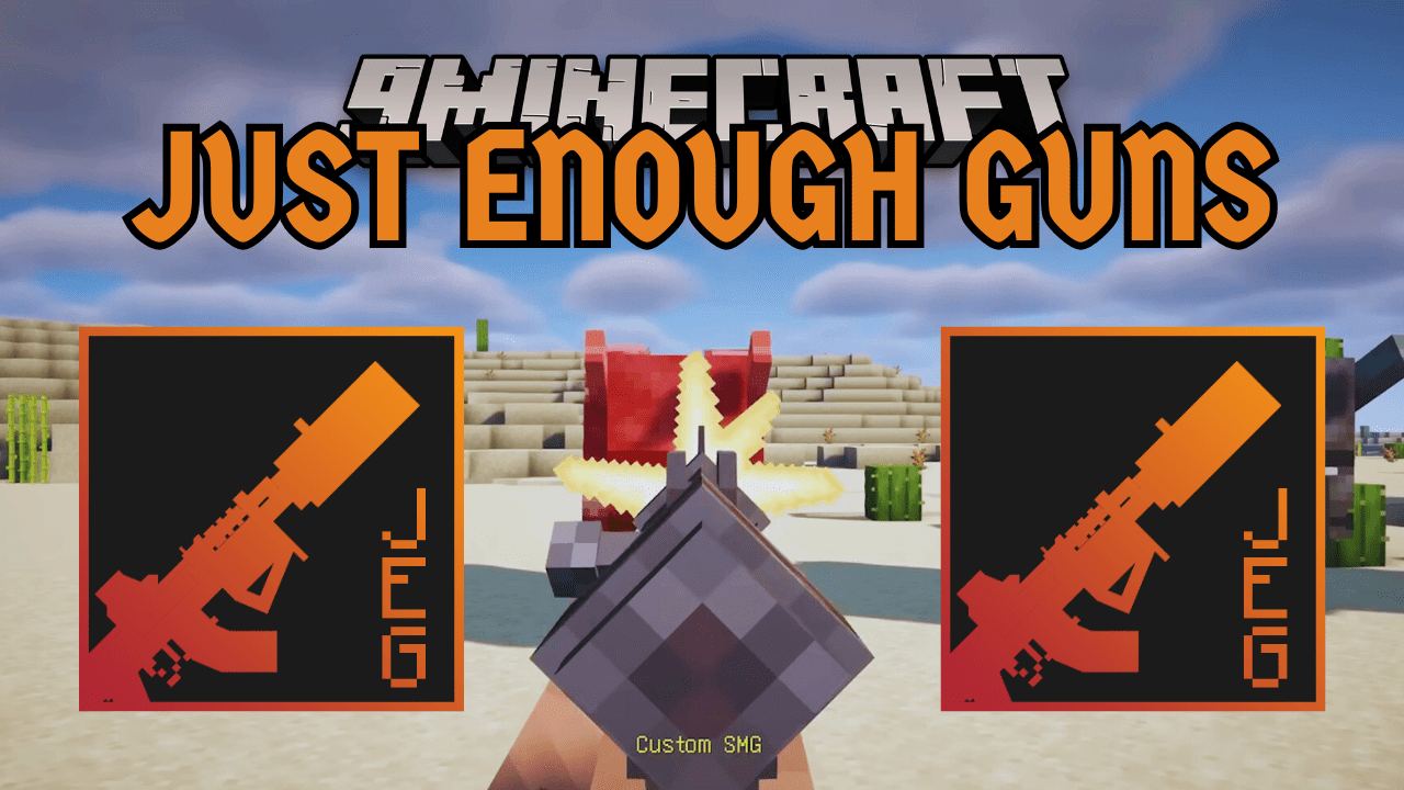 Just Enough Guns Mod (1.20.1, 1.19.4) - An Expanding Arsenal 1