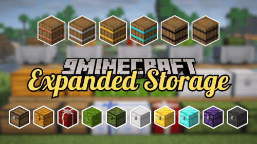 QuinnSemele’s Expanded Storage Mod (1.20.4, 1.19.2) – Versatile Chest Designs Thumbnail