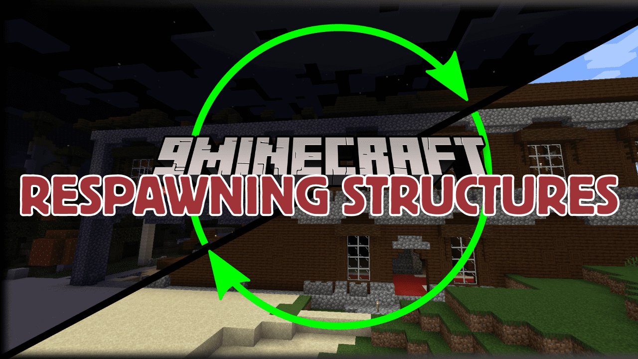 Respawning Structures Mod (1.20.1) - Structures Regenerate 1