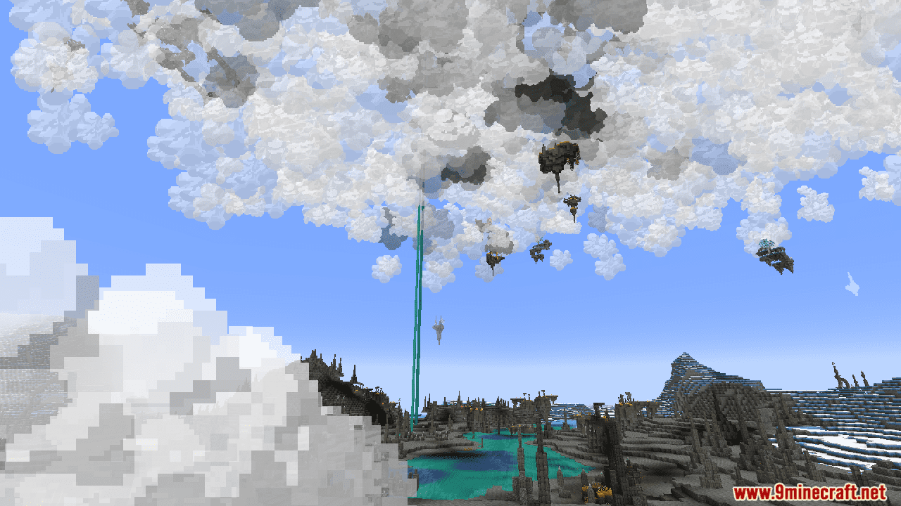 Sky Lands Mod (1.20.1) - Sky Islands Biome 12