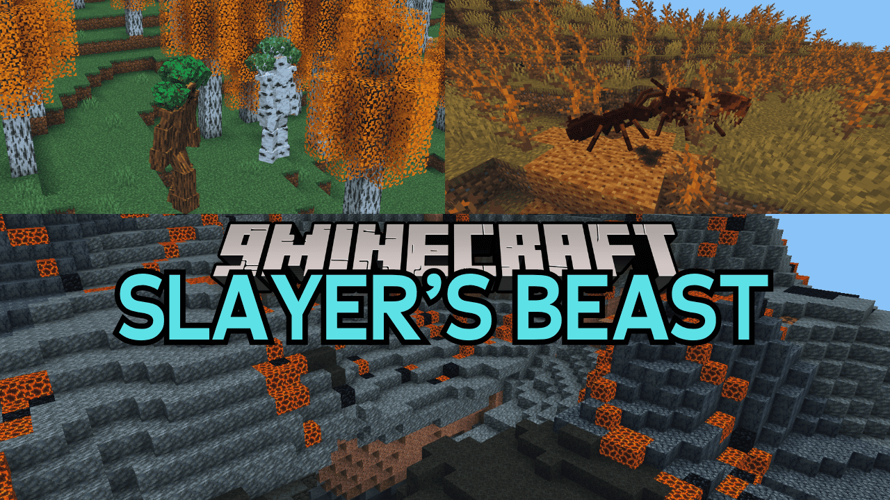 Slayer's Beasts Mod (1.20.4, 1.20.1) - Diverse Mobs and Bosses 1