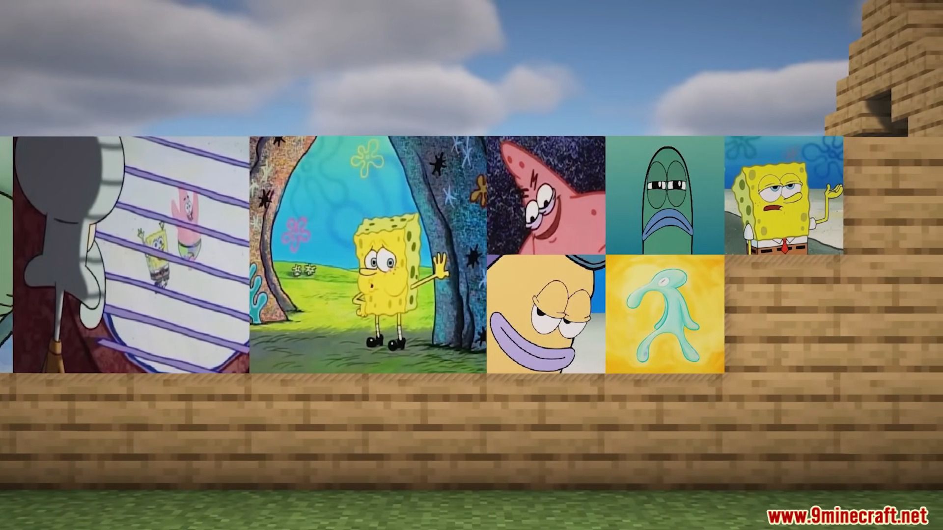 Spongebob Meme Paintings Mod (1.21.1, 1.20.1) - 14 New Meme Paintings 5