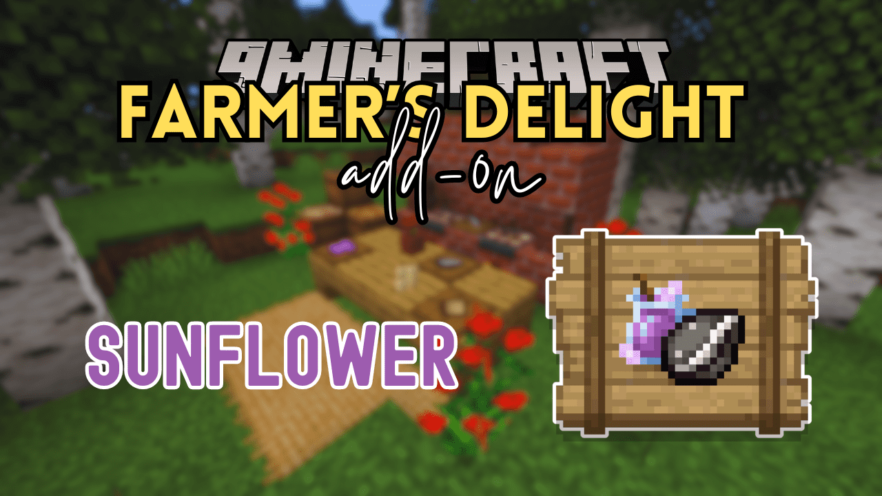 Sunflower Delight Mod (1.20.1) - Creative Flower Uses 1