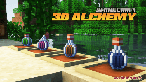 3D Alchemy Resource Pack (1.20.4, 1.19.4) – Texture Pack Thumbnail