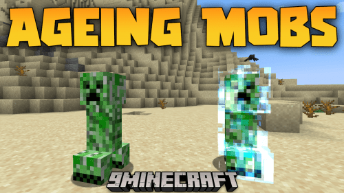 Ageing Mobs Mod (1.20.4, 1.19.4) – Transformative Encounters In Minecraft Thumbnail