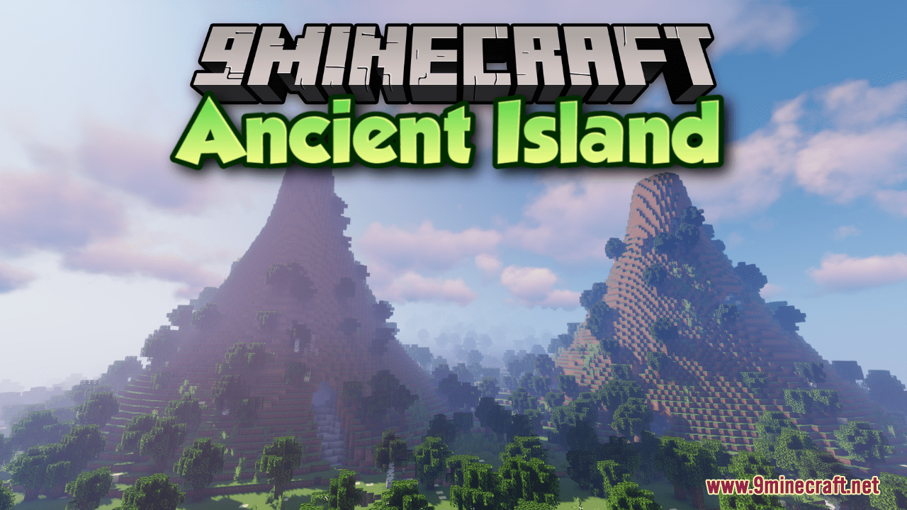 Ancient Island Map (1.21.1, 1.20.1) - Template for Creative Exploration 1