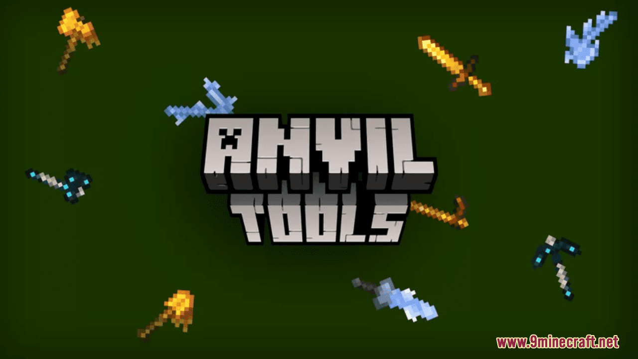 Anvil Tools Resource Pack (1.20.6, 1.20.1) - Texture Pack 1