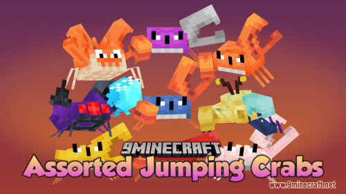 Assorted Jumping Crabs Resource Pack (1.20.6, 1.20.1) – Texture Pack Thumbnail