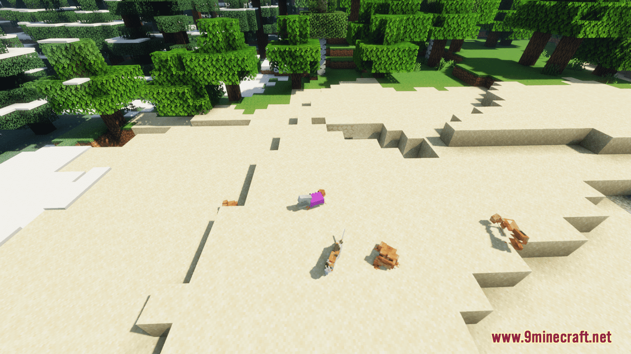 Assorted Jumping Crabs Resource Pack (1.20.6, 1.20.1) - Texture Pack 10