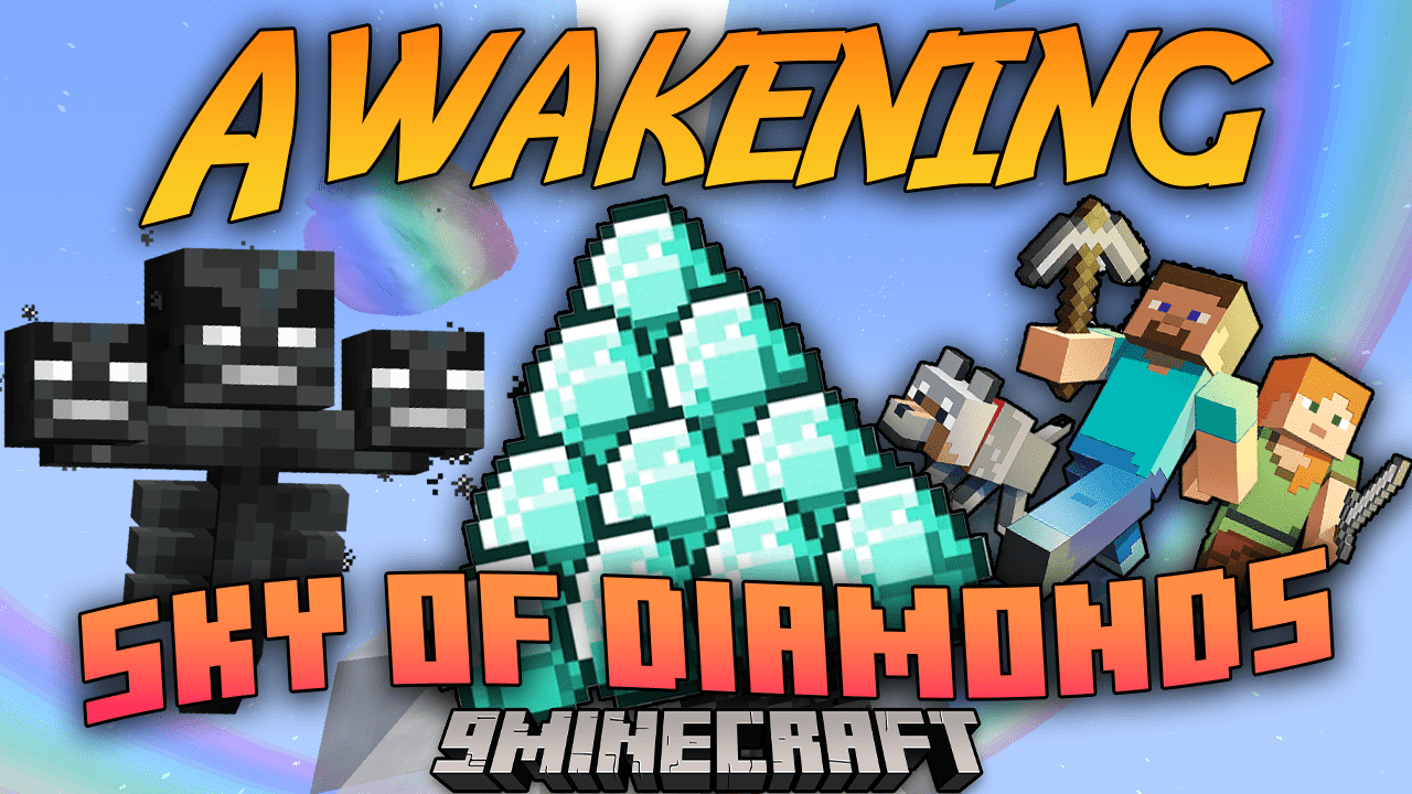 Awakening Sky Of Diamonds Modpack (1.12.2) - Simplicity Meets Adventure, Explore The Skies 1