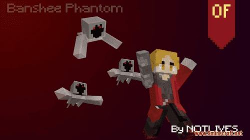 Banshee Phantom Resource Pack (1.20.4, 1.19.4) – Texture Pack Thumbnail